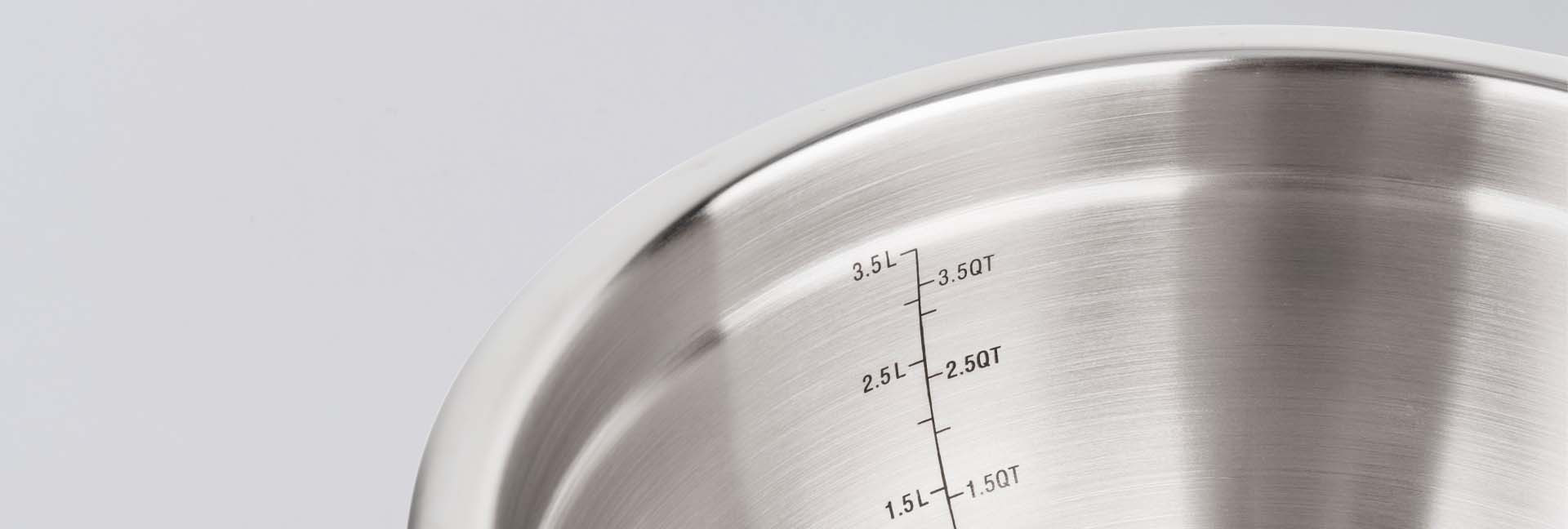 Stainless-Steel Silicon Bowl