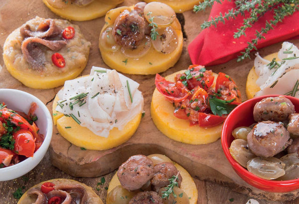 Bruschette di polenta