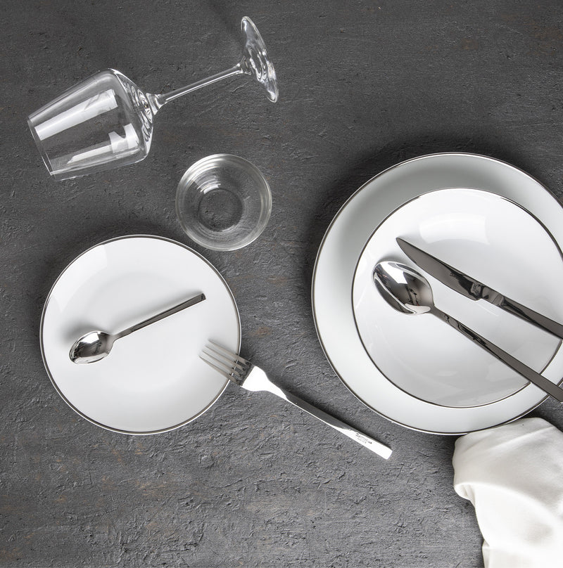 Filo Platino - set piatti