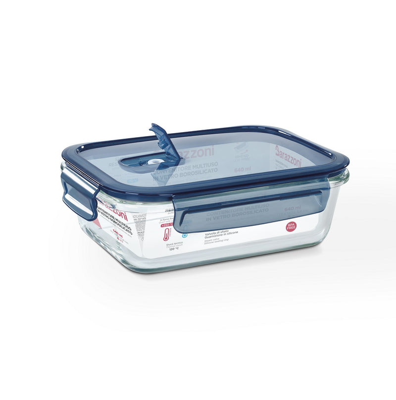 Contenitore vetro con coperchio