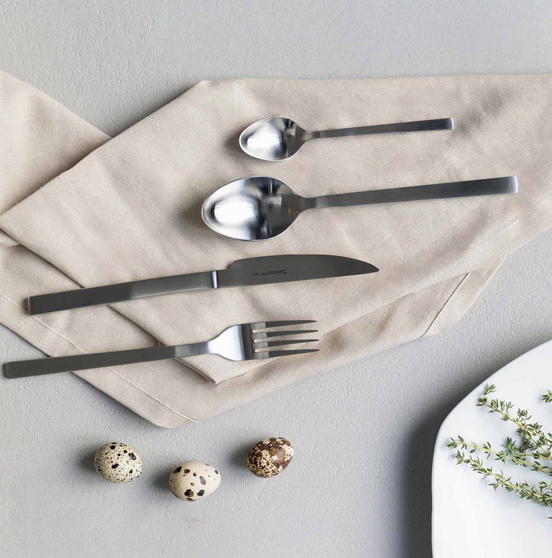 Zaffiria satinata - set posate 24 pezzi