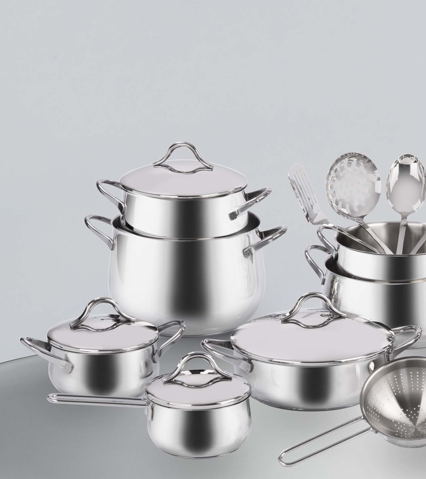 Cookware set 24 pieces b - | Barazzoni Cookware set 24 pieces b - | Barazzoni