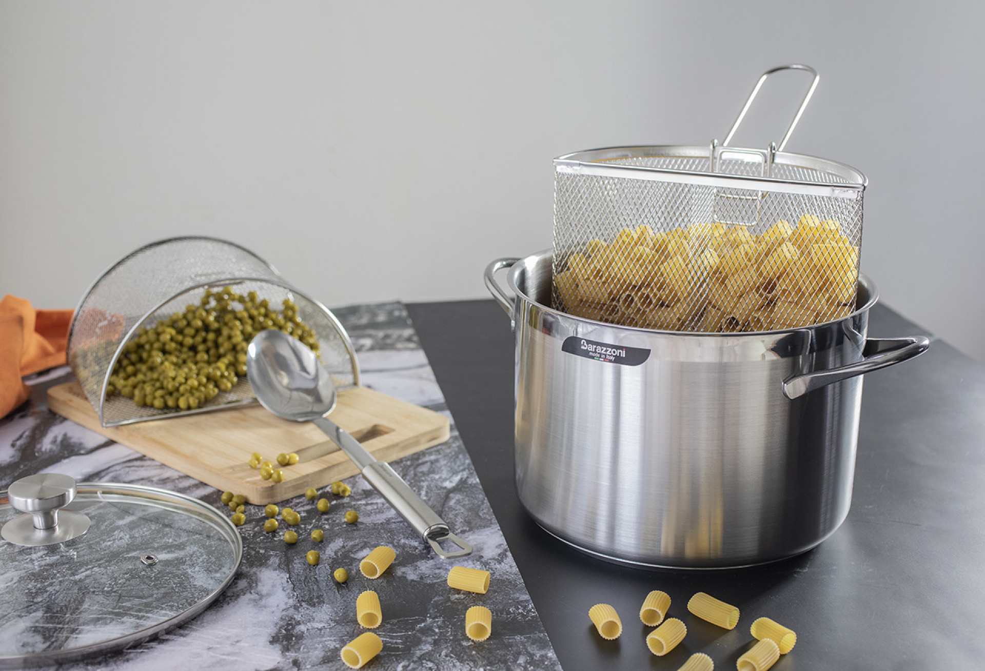 Spaghettiere doppio cestello, ode al tempo (di cottura) condiviso