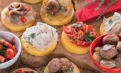 Bruschette di polenta