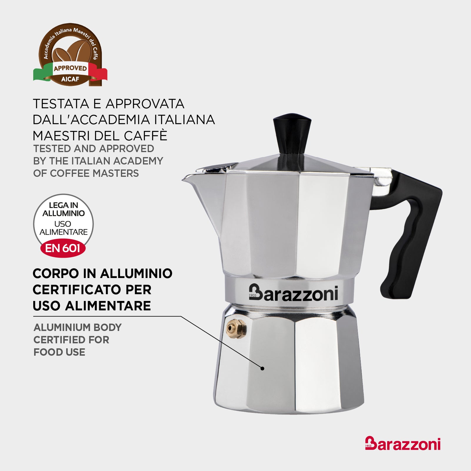 Caffettiera Alluminio