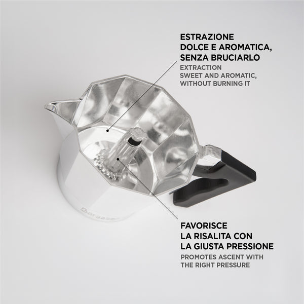 Aluminum Coffee Maker - Red