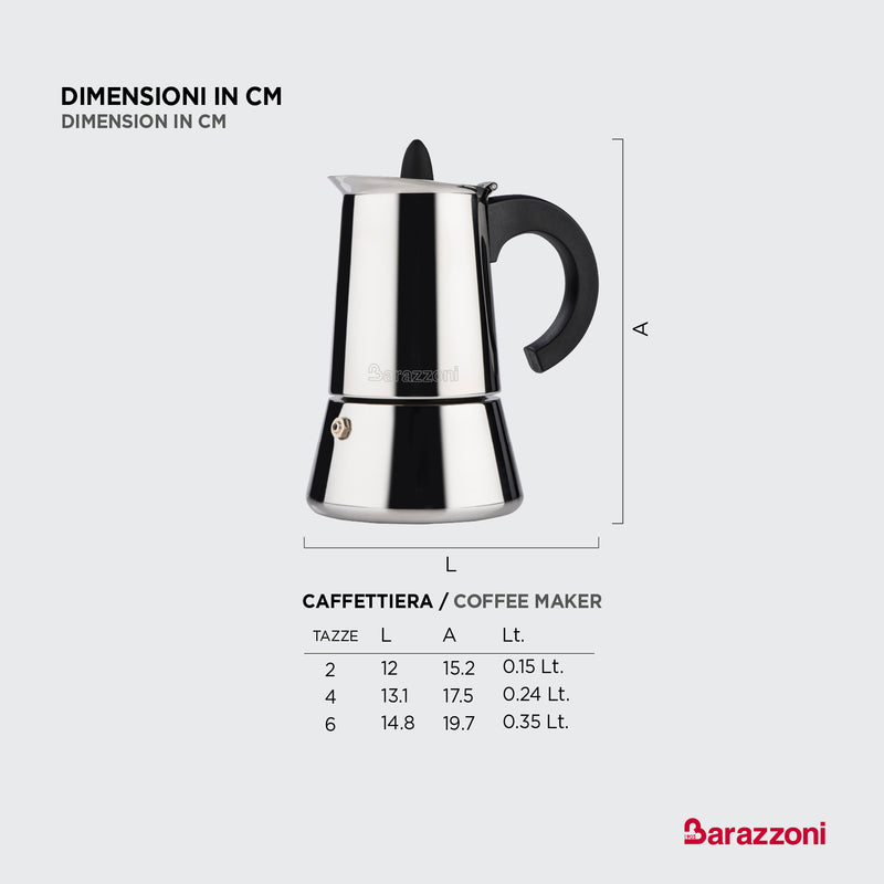 Caffettiera Acciaio inox