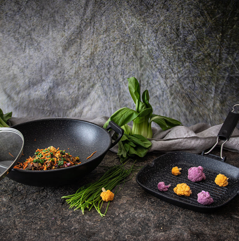 Casseruola con coperchio