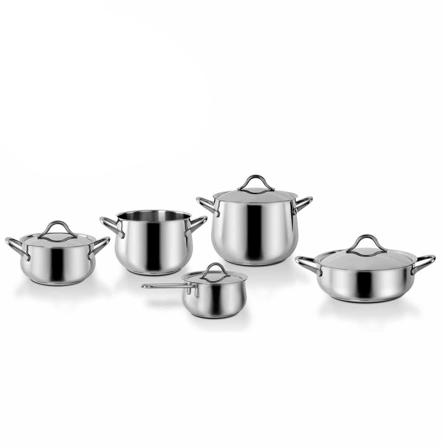 Set/Batteria 9 pezzi