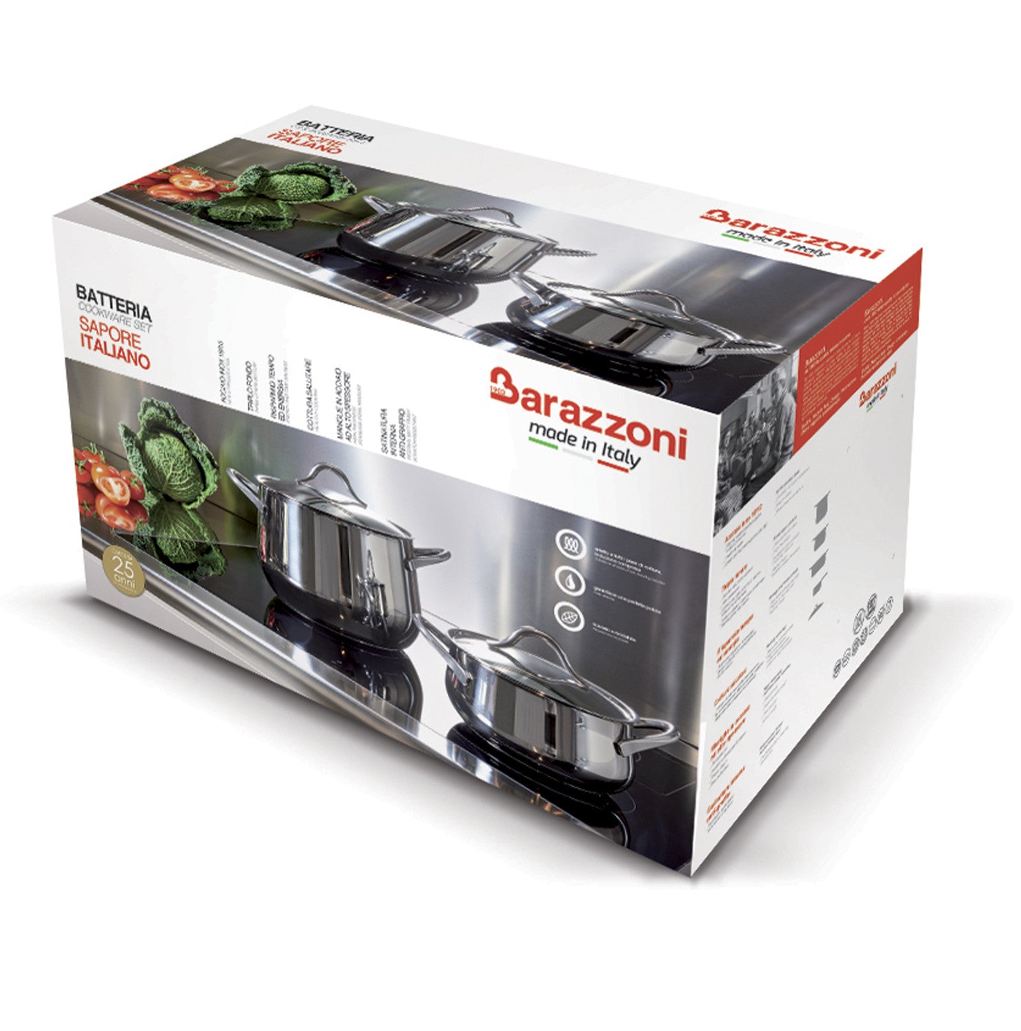 Set/Batteria 9 pezzi