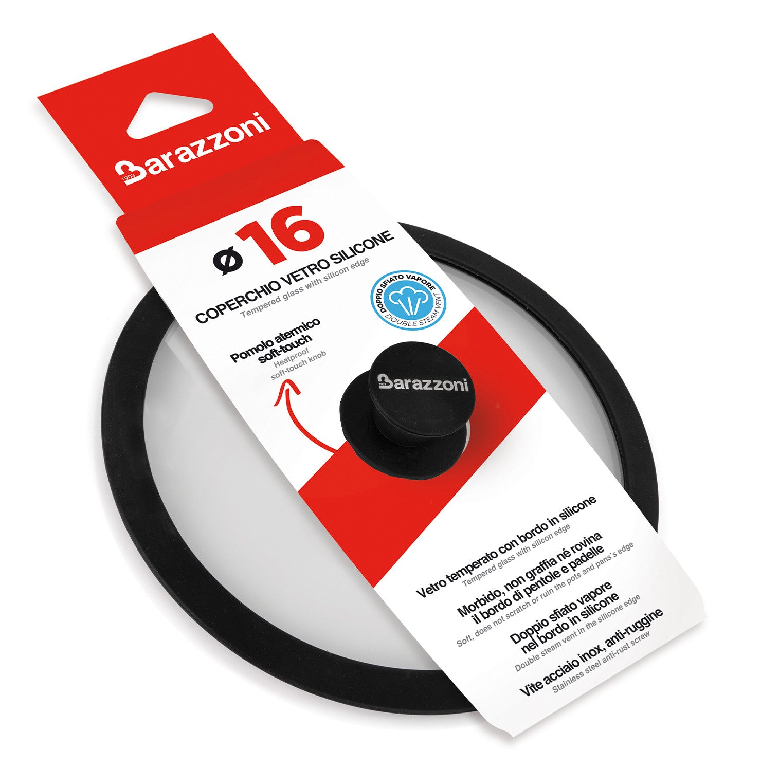 Silicone glass lid