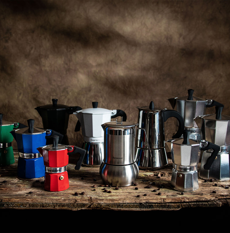 Caffettiera Alluminio - rossa