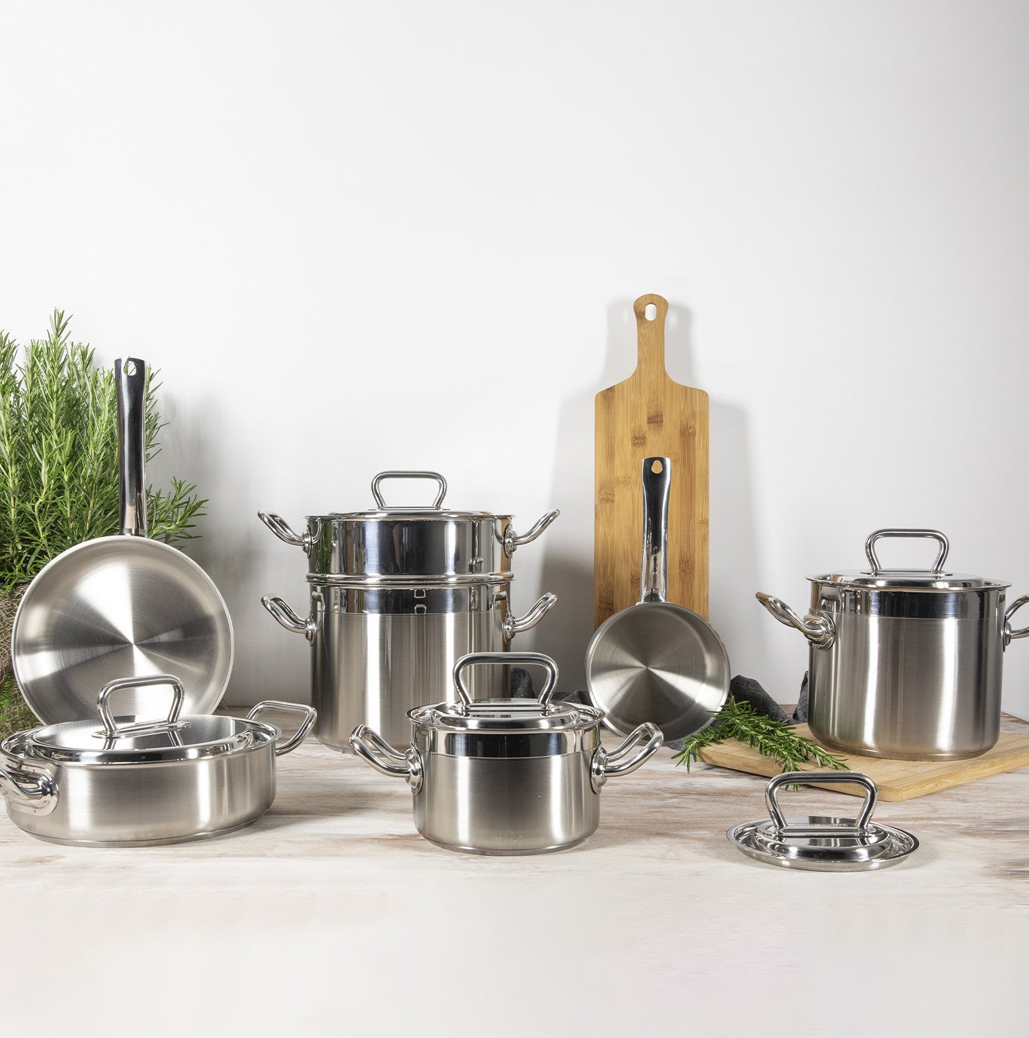 Pan with lid