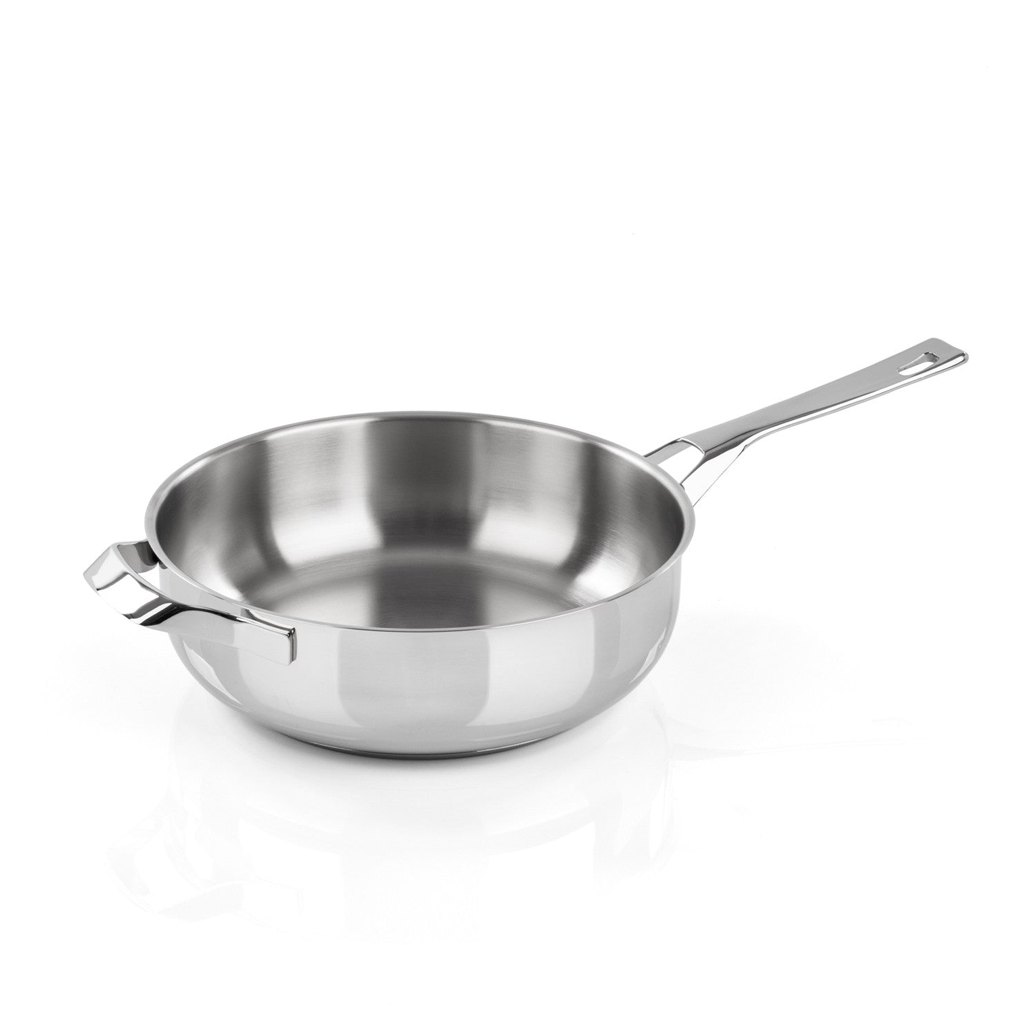 Long-handled pan + handle