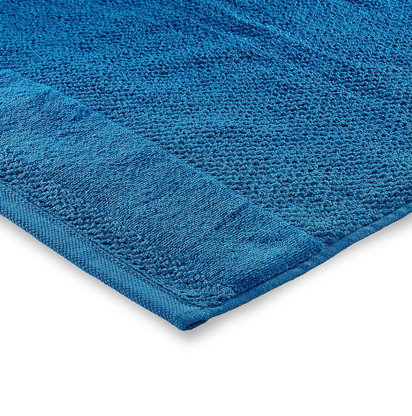 Doppio Ritorto - asciugamano ospite ottanio