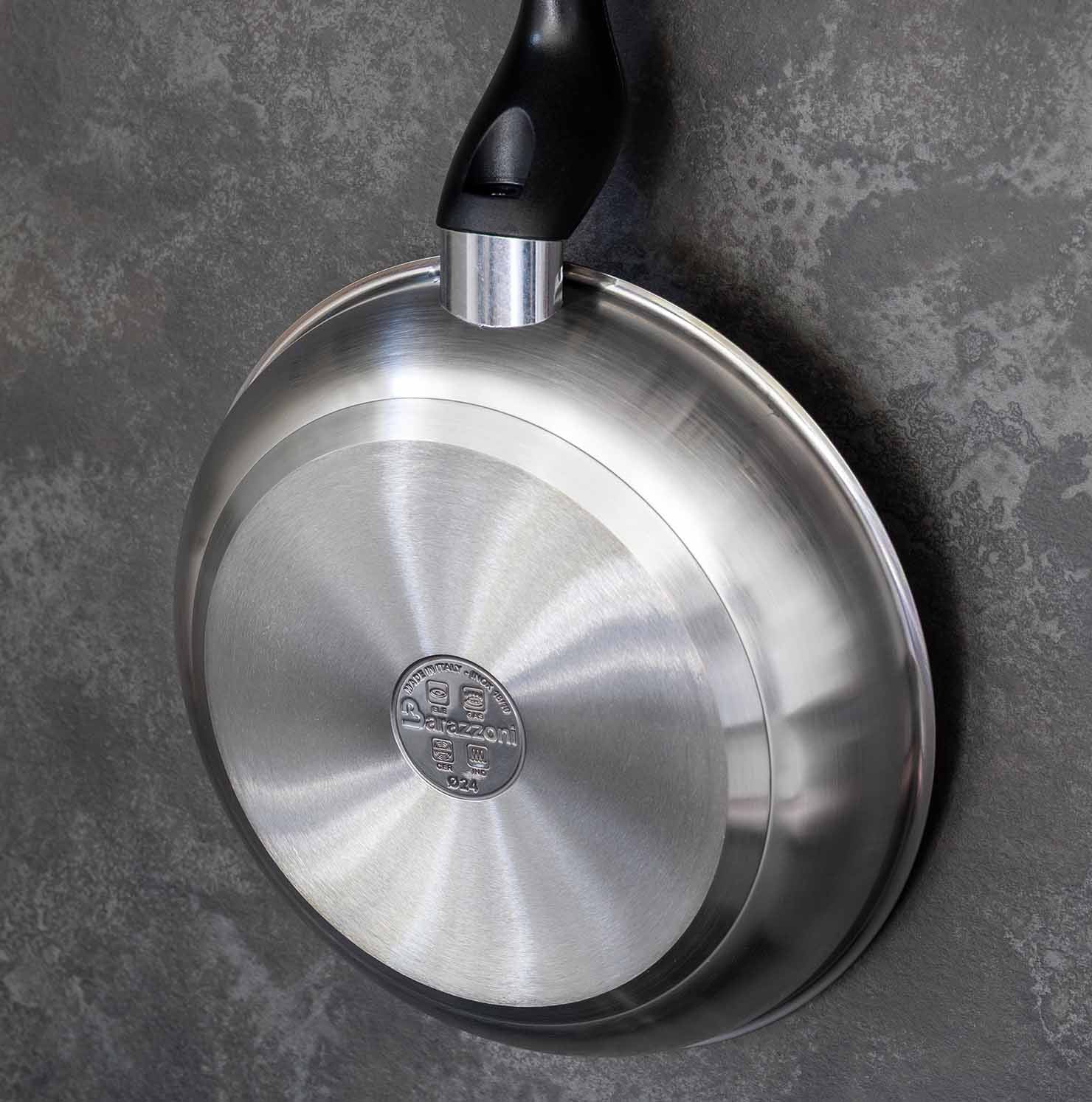 Basic stainless steel - 20/24 cm frying pan set