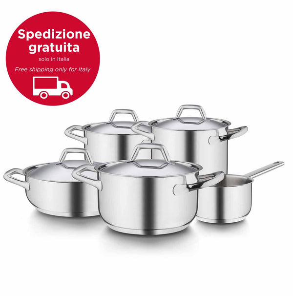 Set/Batteria 9 pezzi