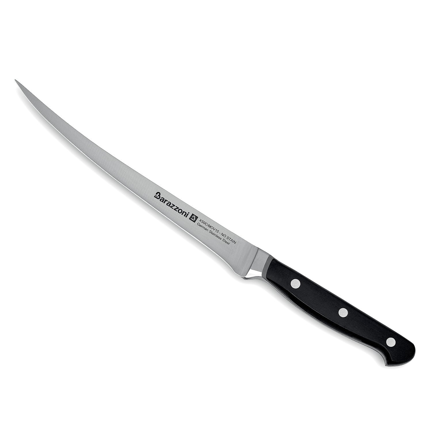 Stainless steel fish fillet knife