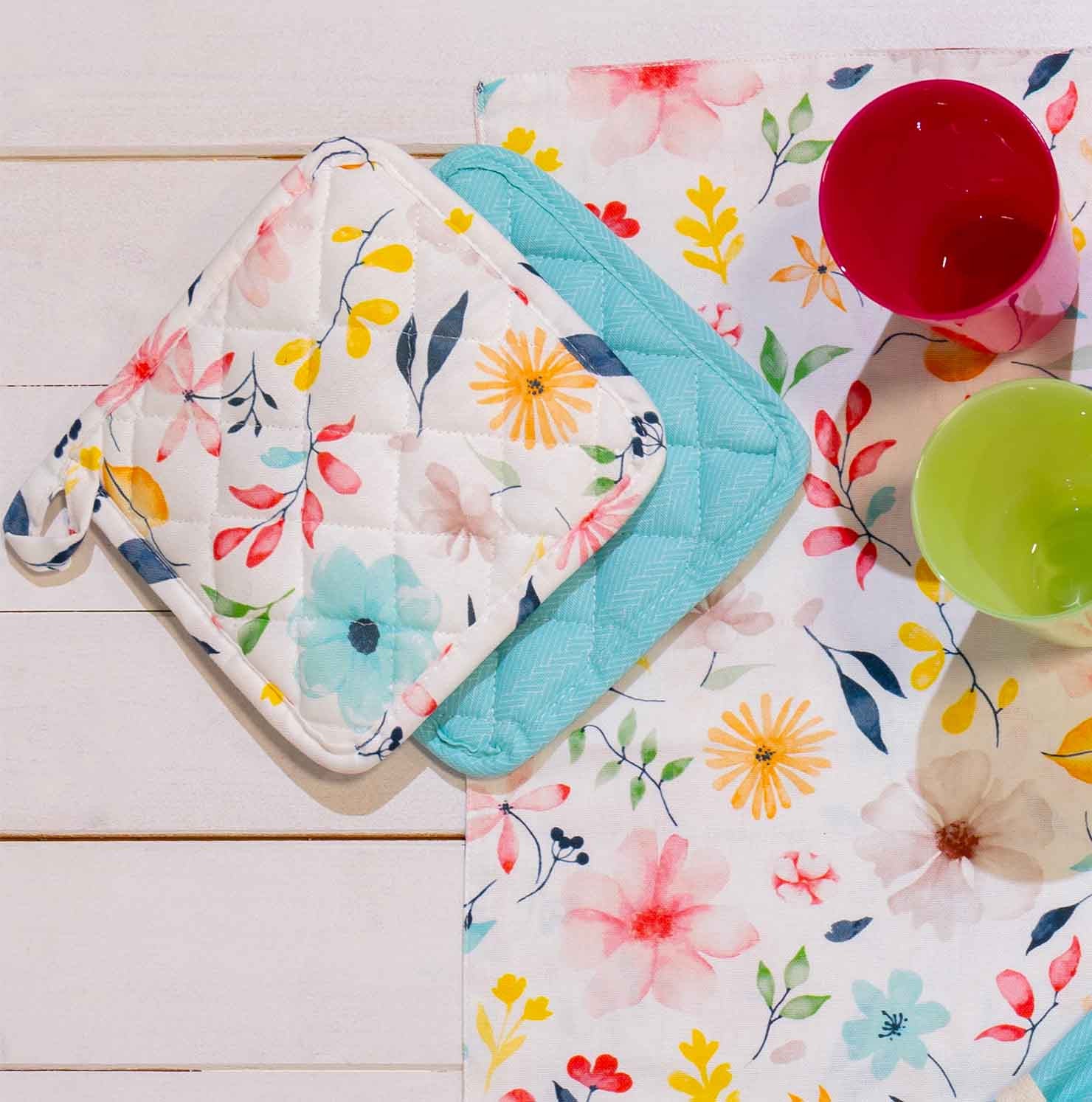 Awakening - set of 2 potholders