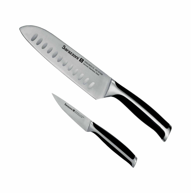 Professional - set coltello santoku+ spelucchino