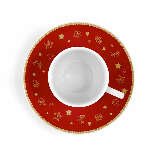 Balocchi - set 6 tazzine+ 6 piattini