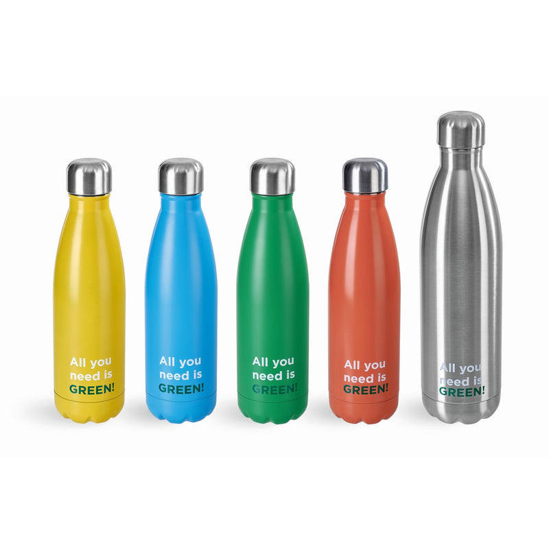 Bottiglia termica gialla