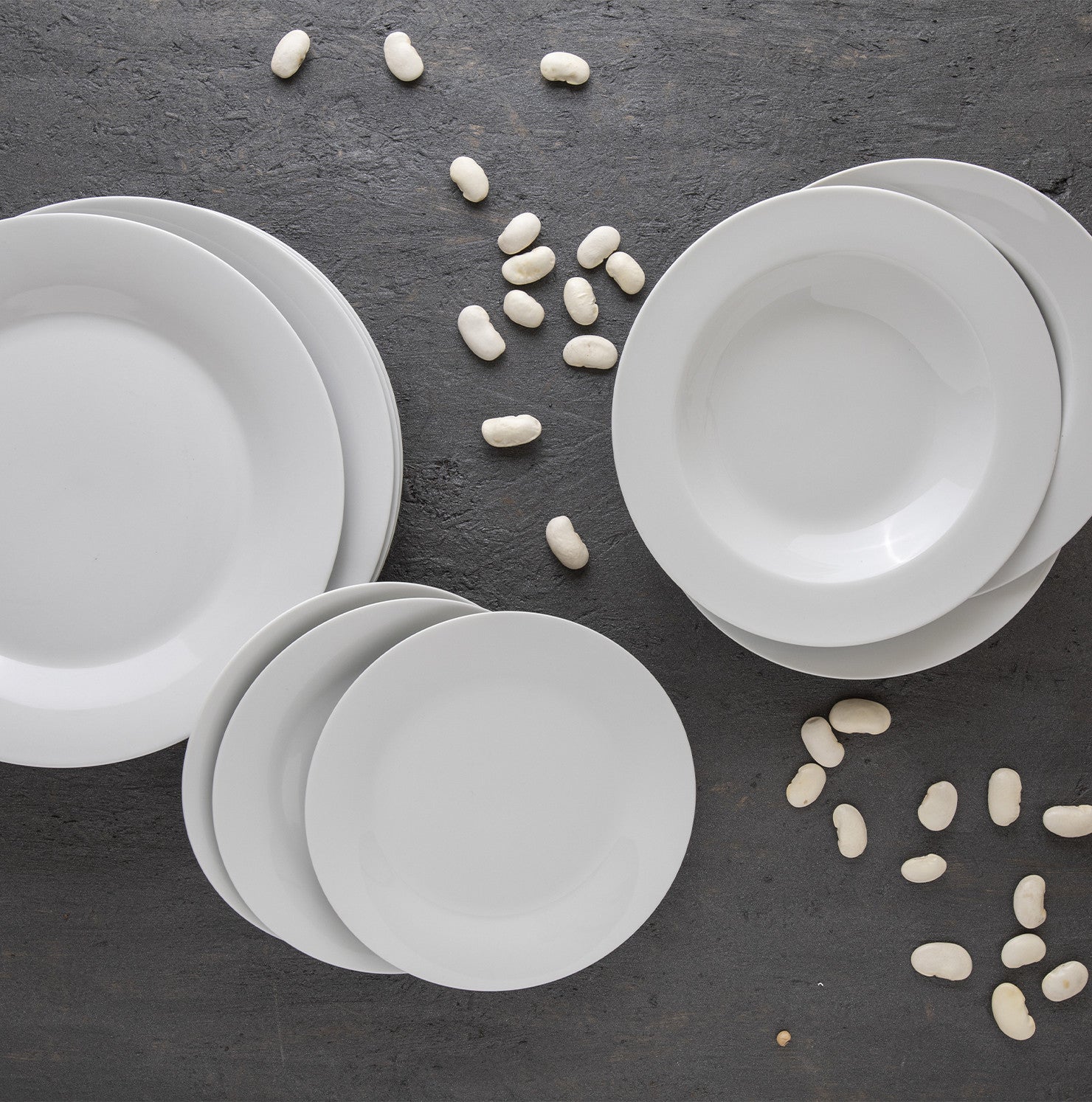 Cloud - set of plates