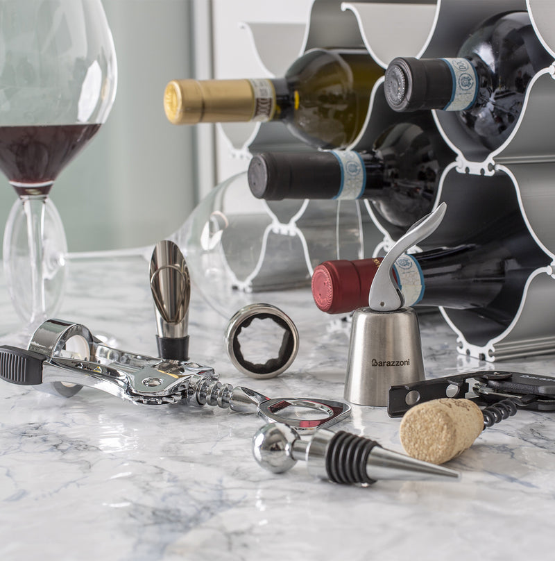 Set salvagoccia e versatore vino