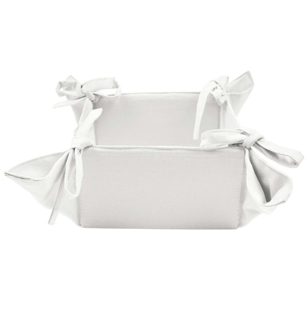 Bianco tinta unita - Cestino Morbido