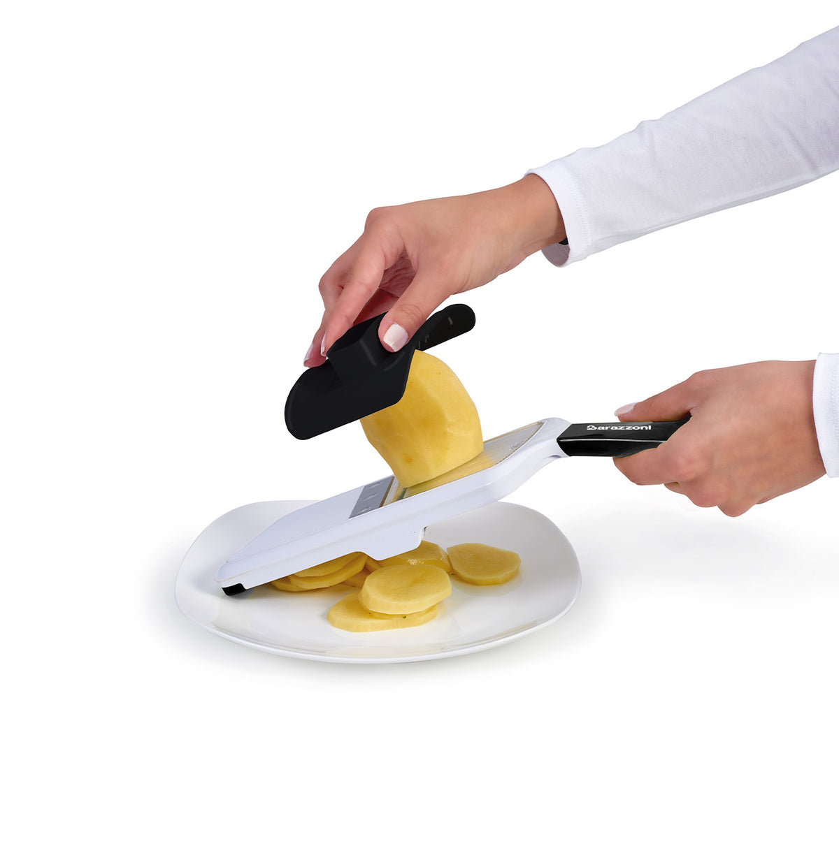 mandoline with adjustable blade 