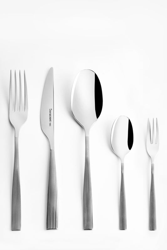 Mole rigata - set posate 30 pezzi