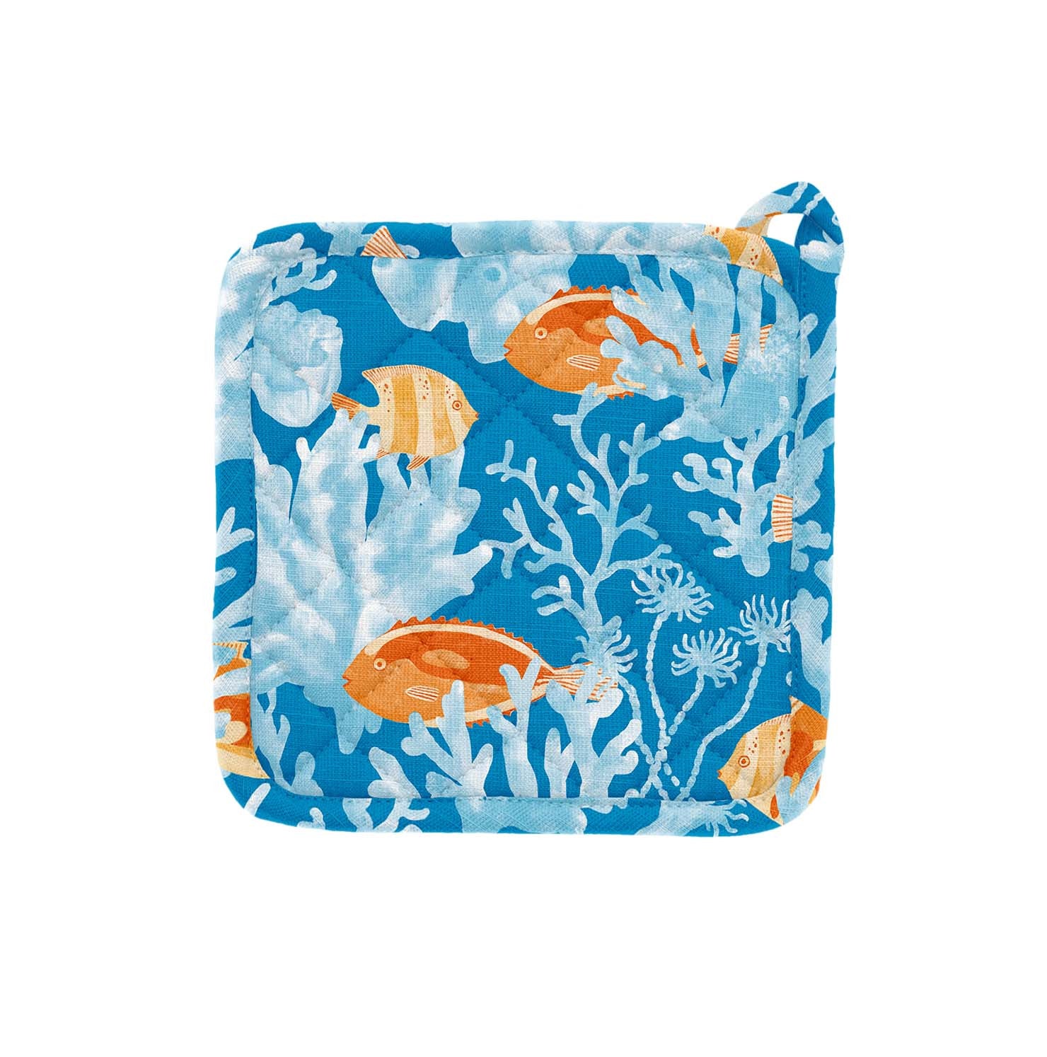 Coral Reef - set of 2 pot holders