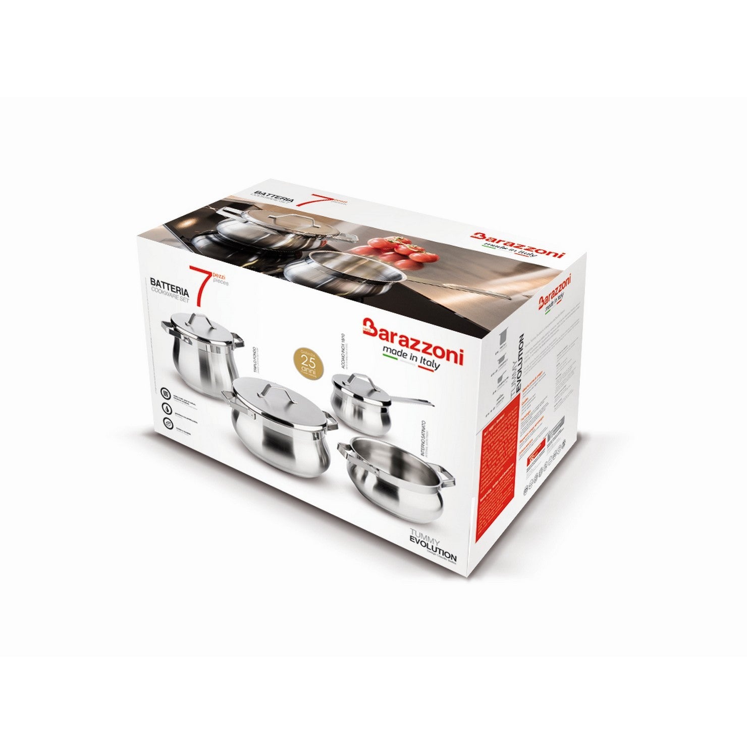 7-piece set/battery | Barazzoni SpA
