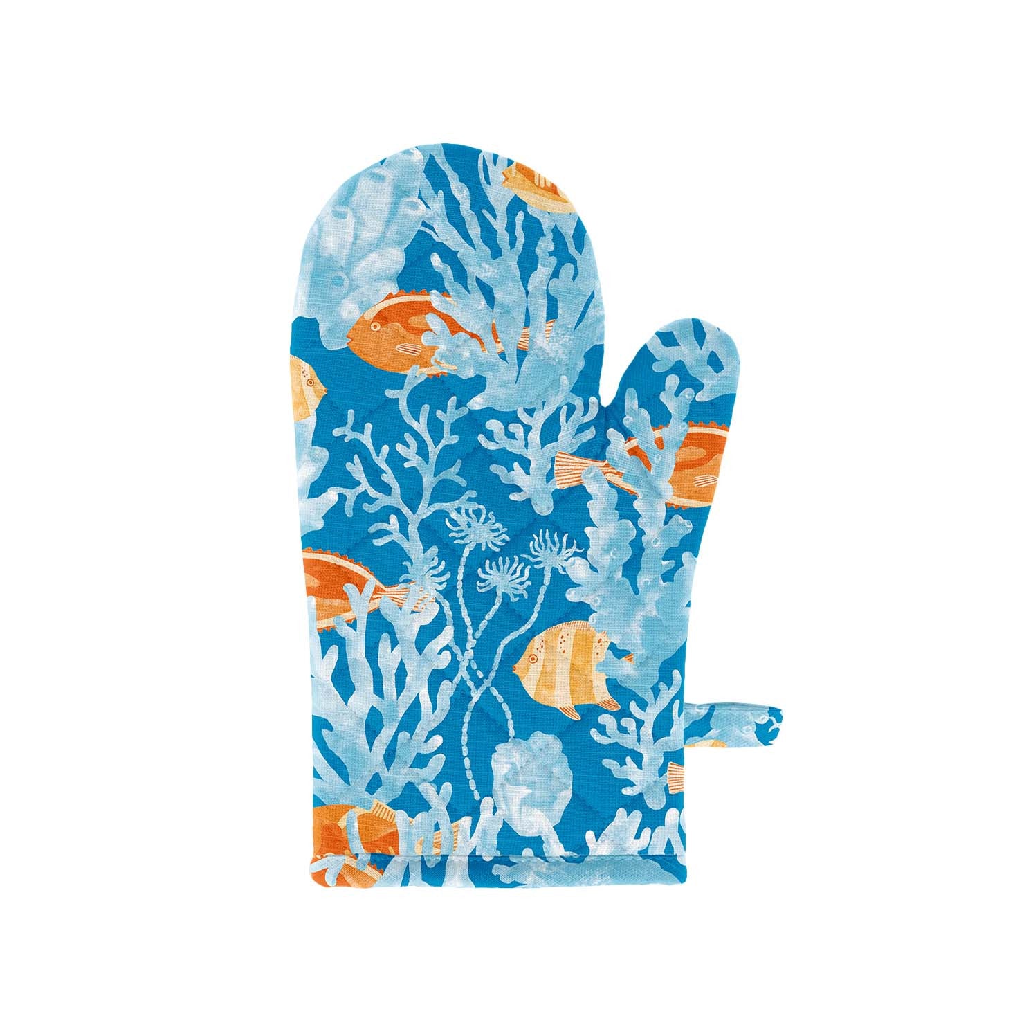 Coral Reef - oven glove