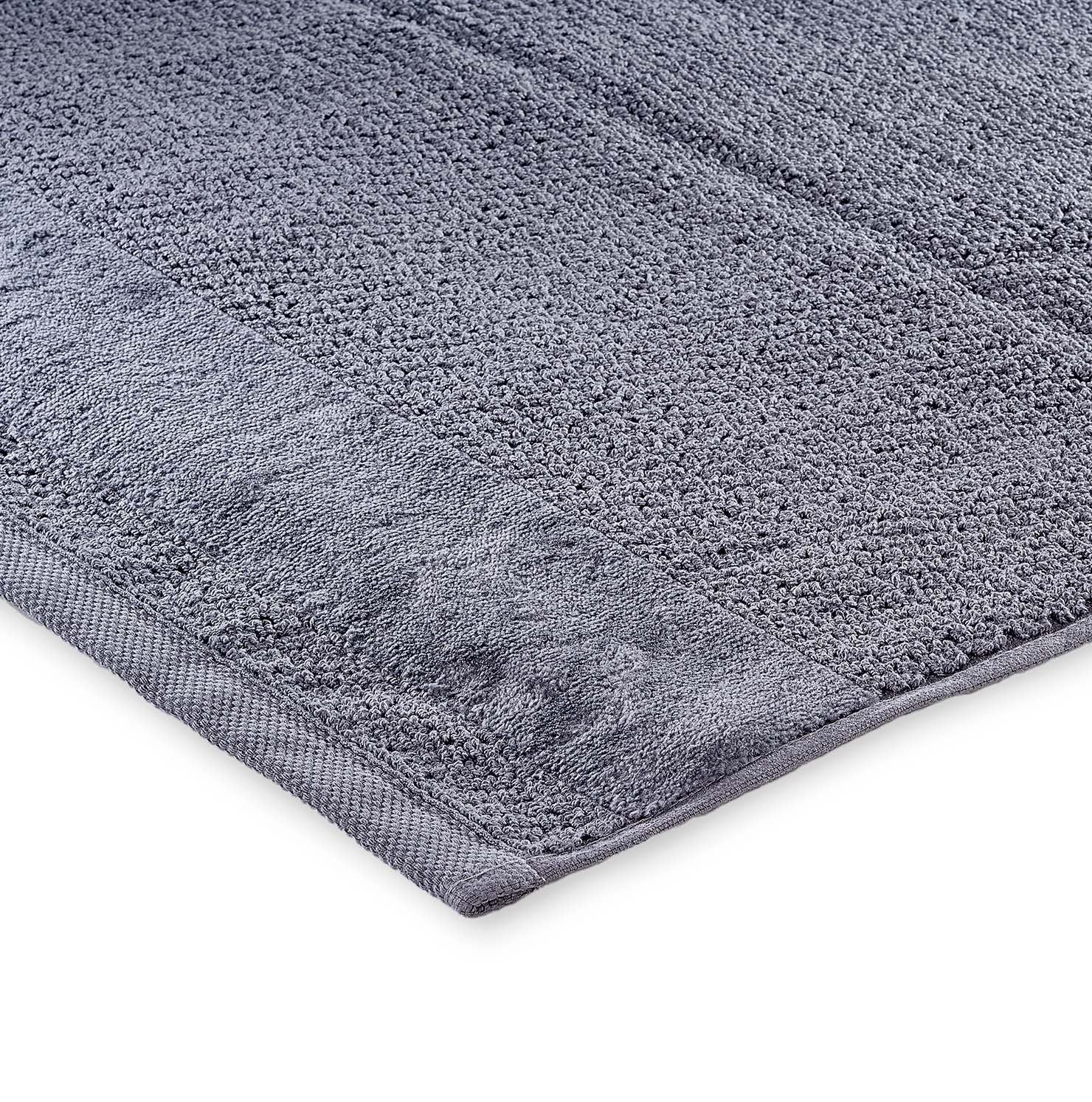 Double Twist - anthracite guest towel