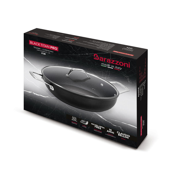 Tegame con coperchio