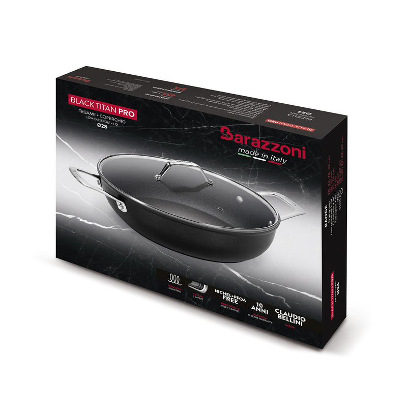 Tegame con coperchio