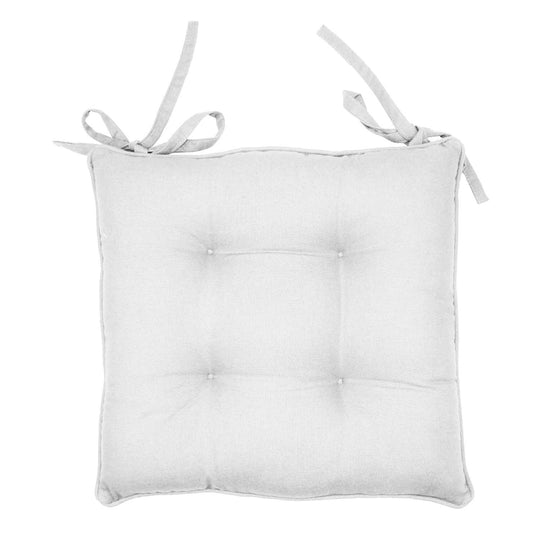 Bianco tinta unita - Set 2 Coprisedia