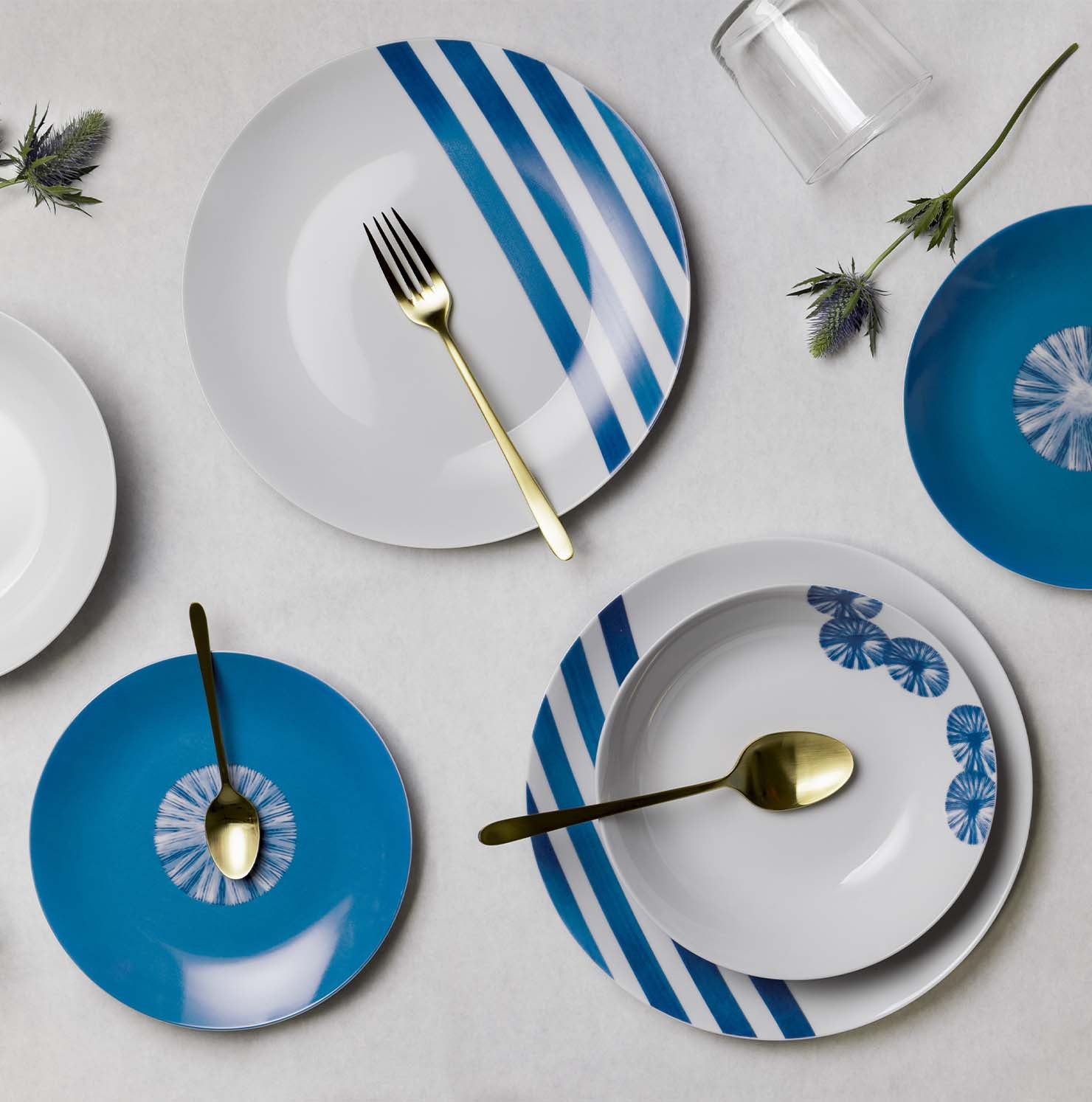 Aegean - set of 18 plates