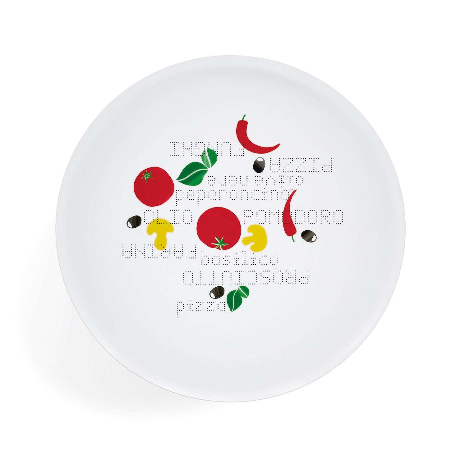 Ercolano - set of 2 pizza plates