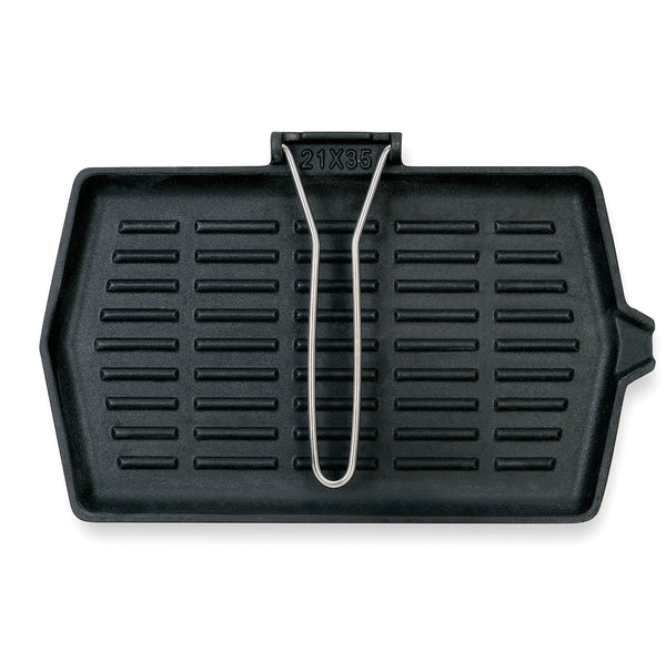 Bistecchiera ghisa con manico pieghevole