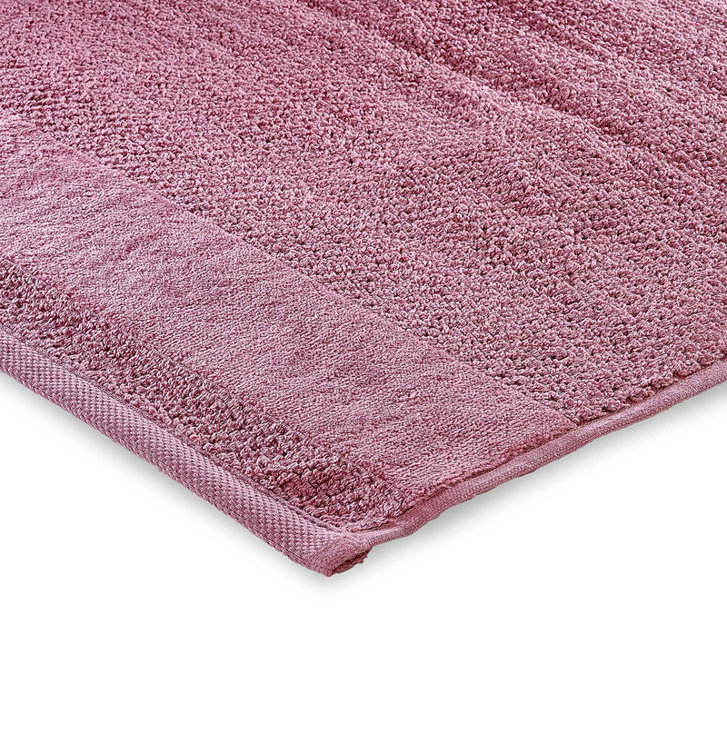 Doppio Ritorto - asciugamano ospite rosa antico