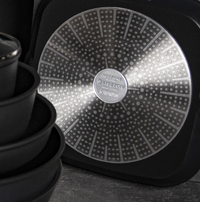 Basic antiaderente - set padella cm 24 + wok cm 28