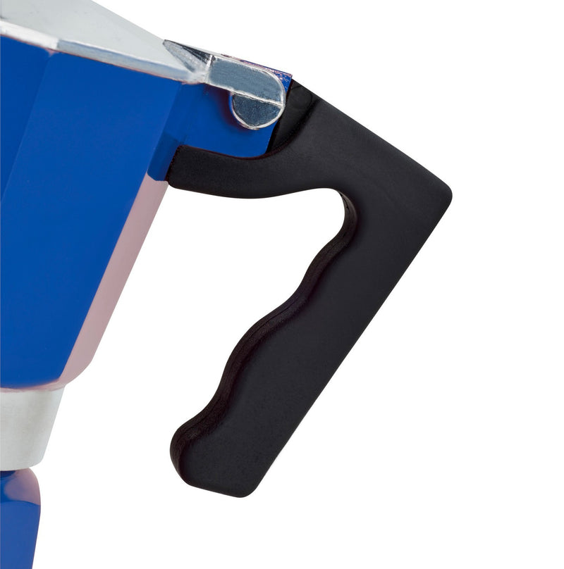 Caffettiera Alluminio - azzurra