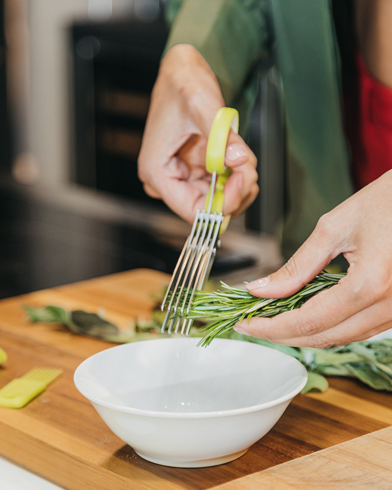 utensili da cucina: tagliere in nylon grande con ferma